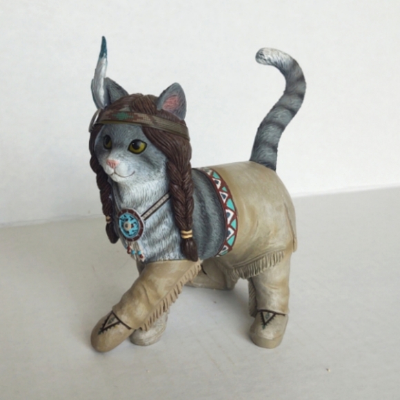 Hamilton Collection Running Purr Feathers 'N Fur Kittens figurine - Picture 5 of 8